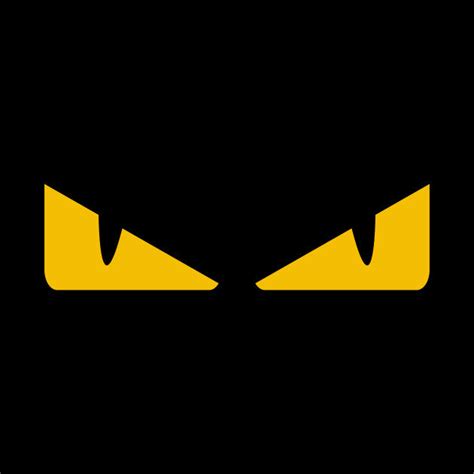 fendi eyes sticker